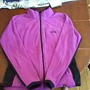 Women's North Face zip up fleece